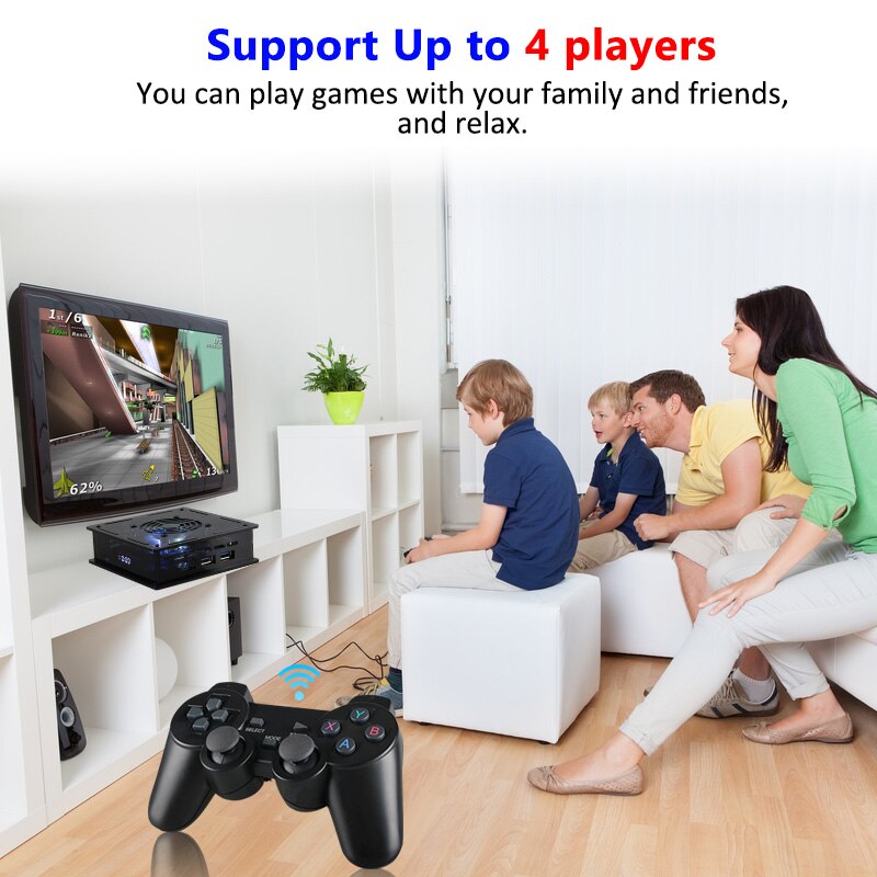 Super Console X Max Plus Dual System Wifi 8K HD Retro TV Video Game Player S905X3 CPU 65000+ Games 60+ Emulator  For PS1/PSP/N64