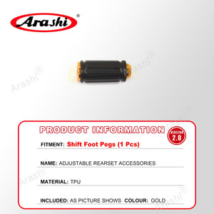 Arashi Spare Parts Adjustable Rearsets Replacement Shift Linkage Lever Gear Selector Motorcycle Footrest Spare Parts Foot Pegs
