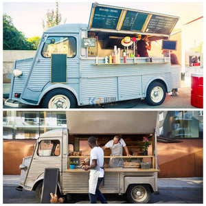 Burger Caravan Trailer Fast Food Trailer Ice Cream Cart Churros Truck Cheap Food Truck
