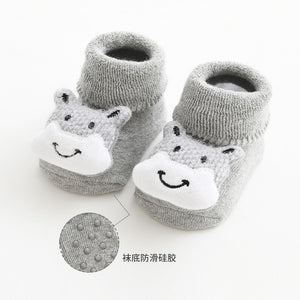 Thicken Baby Kids Socks Autumn Winter Cotton Striped Socks Warm Toddler Boy Girls Floor Socks Children Clothing Accessories
