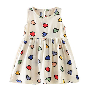 Baby Girls Dress Clothes Kids Sleeveless Princess Dress Pageant Gown Wedding Birthday Party Sundress Dresses for 12M to 5Y