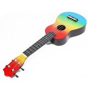 21/23 Inch Ukulele Soprano Beginner Ukulele Guitar Ukulele Mahogany Neck Delicate Tuning Peg 4 Strings Wood Ukulele
