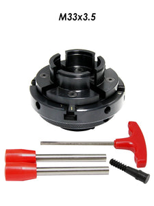 4&quot; Inch Wood Lathe Chuck 100mm 4 Jaw Self Centering Thread M33 1&quot; M18 Woodturning Tool Accessories for Woodworking DIYer Hobbies