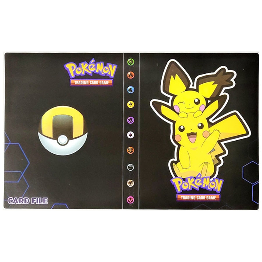 Anime 240Pcs Pokemon Cards Kawaii Album Books Game Collection Cards Holder Hobby VMAX File Loaded List Kids Toys Gift Christmas