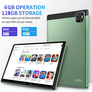 Global 5G Tablet PC P8 IPS 6GB 128GB 8 Inch Tablette 8800mAh New Pad Google Play GPS WPS Office 12 Core Dual SIM Send Keyboard