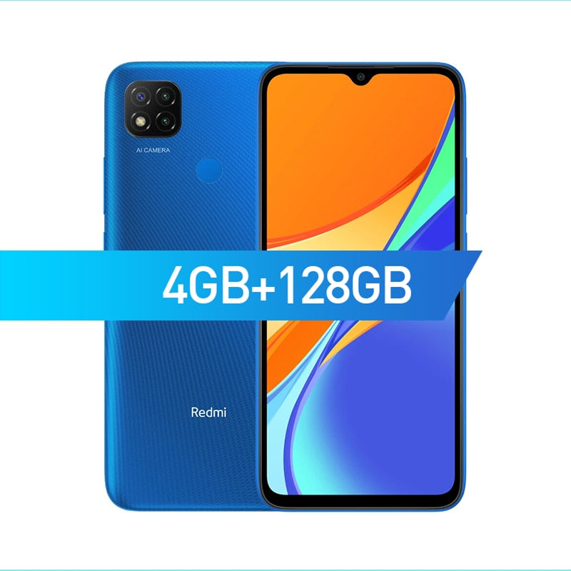 Global Version Xiaomi Redmi 9C 32GB 64GB Smartphone 6.53 Inch 13MP Triple Camera 5000mAh MTK Helio G35 Octa Core 4G Mobile Phone