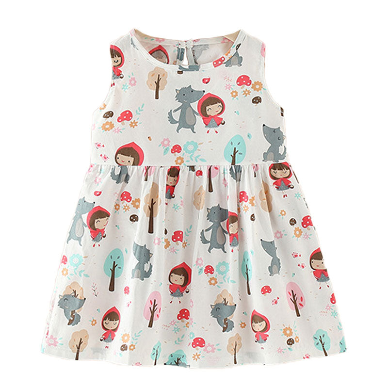 Baby Girls Dress Clothes Kids Sleeveless Princess Dress Pageant Gown Wedding Birthday Party Sundress Dresses for 12M to 5Y