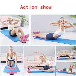 Gym Equipment Exercised Abdomen Arms Stomach Thighs LegsThin Fitness  Suction Cup Type Sit Up Bar Self-Suction abs machine