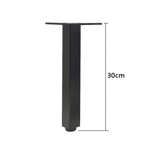 4pcs Adjustable Legs for Furniture Metal Black Gold Coffee Table Leg Sofa Bed Chair TV Bathroom Cabinet Replacement Foot Fitting