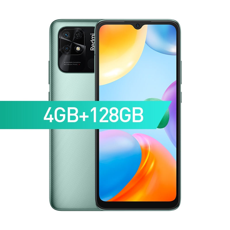 Global Version Xiaomi Redmi 10C 4GB 64GB / 4GB 128GB Smartphone Snapdragon 680 Octa Core 6.71" Display 50MP Rear Camera 5000mAh