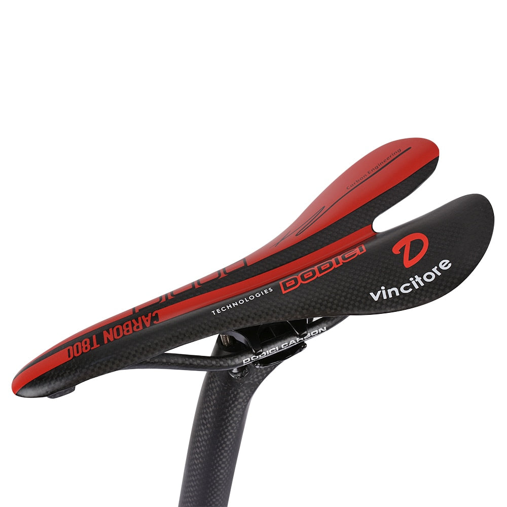 DODICI Carbon Fiber Saddle Road Bike saddle Lightweight Seat Cycling Parts Bike Saddle 88g Carbon saddle 3k Matte  bike seats