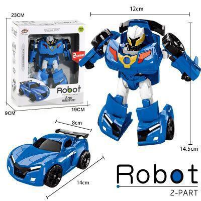No Box 3 In 1 Transformation Robot Action Figure Toy Car Toys Cartoon Animation Model Set For Boys Birthdays Gifts