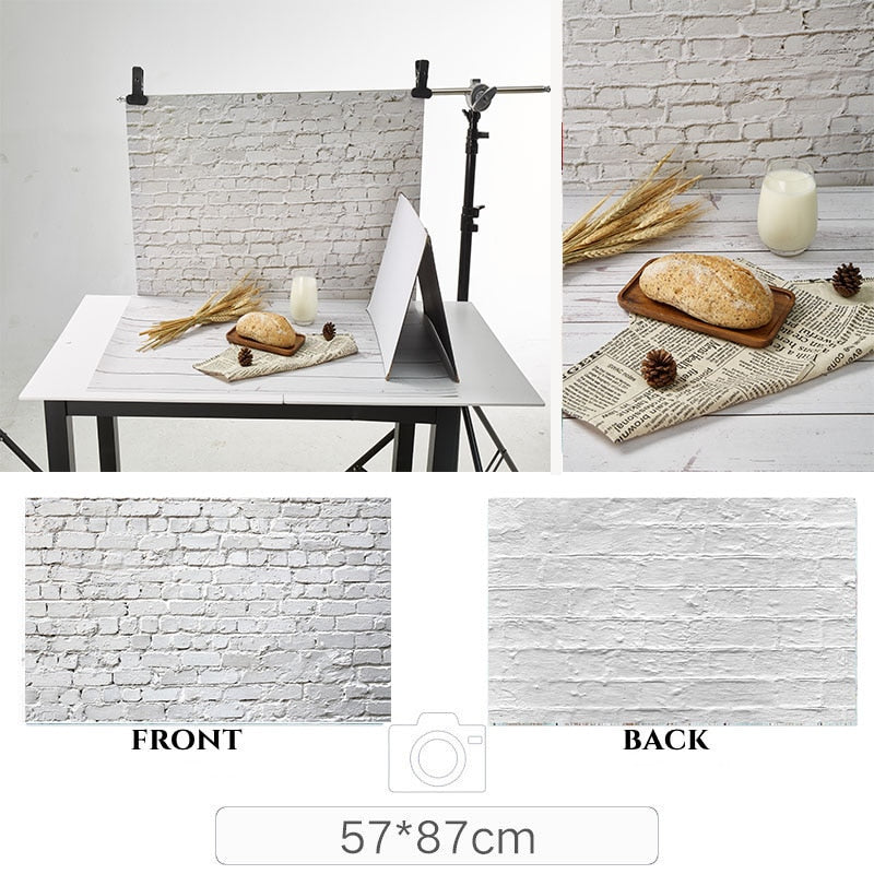Photography Backdrops Photo Wallpaper 57*87cm 2sides Solid Color Background Paper Props For Photo Studio Shoot Product Cosmetics