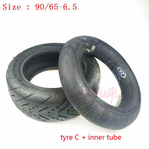 CST 90/65-6.5 11 Inch Pneumatic Tyre Tubeless Tire with Inner Tube for Dualtron Ultra Speedual Plus Zero 11x Electric Scooters