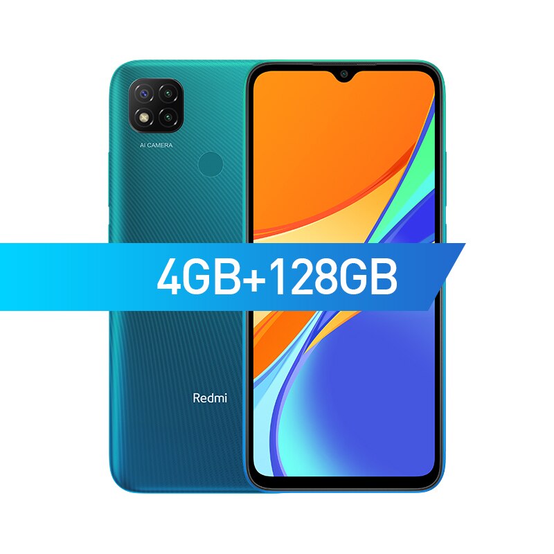 Global Version Xiaomi Redmi 9C 32GB 64GB Smartphone 6.53 Inch 13MP Triple Camera 5000mAh MTK Helio G35 Octa Core 4G Mobile Phone