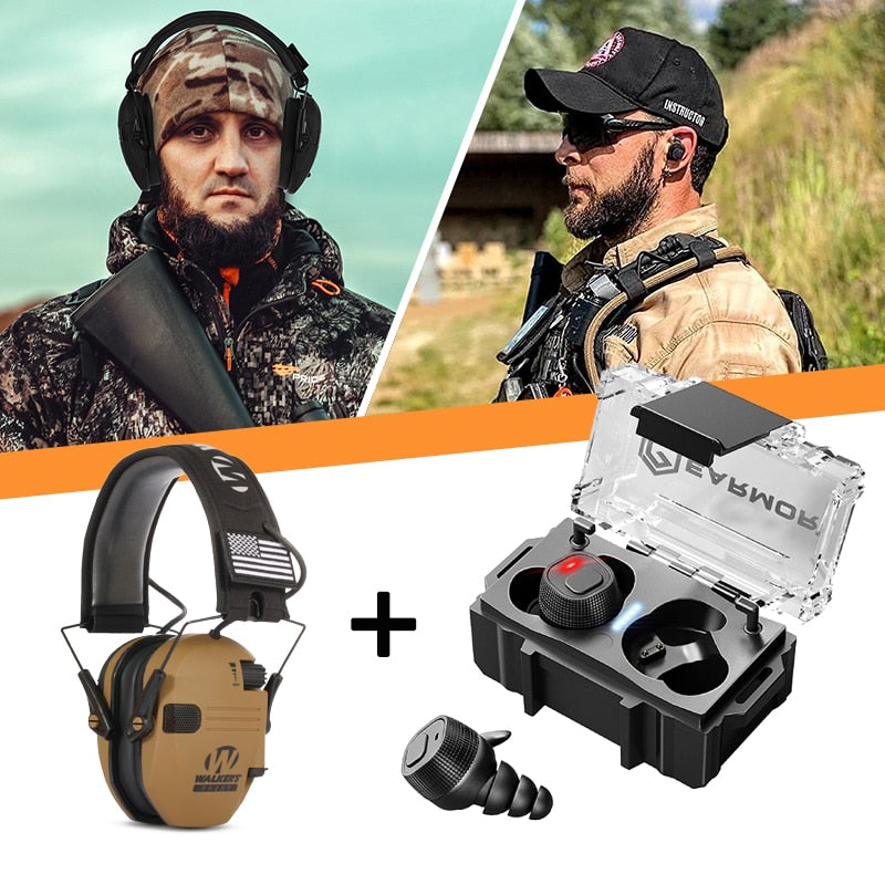 Earmor M20 MOD3 Earplugs Electronic Hearing protection Shooting Earmuff Ear protect Noise Reduction active hunting headphone
