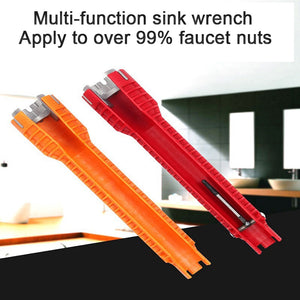 8 In 1 Sink Wrench Multifunctional Bathroom Plumbing Installation Tool 6 In 1 Household Water Pipe Faucet Disassembly Tool