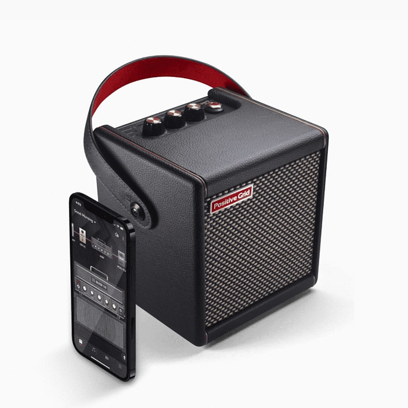 Positive Grid Spark Mini Guitar Amplifier, Electric, Bass and Acoustic Guitar Amp (Spark Mini)