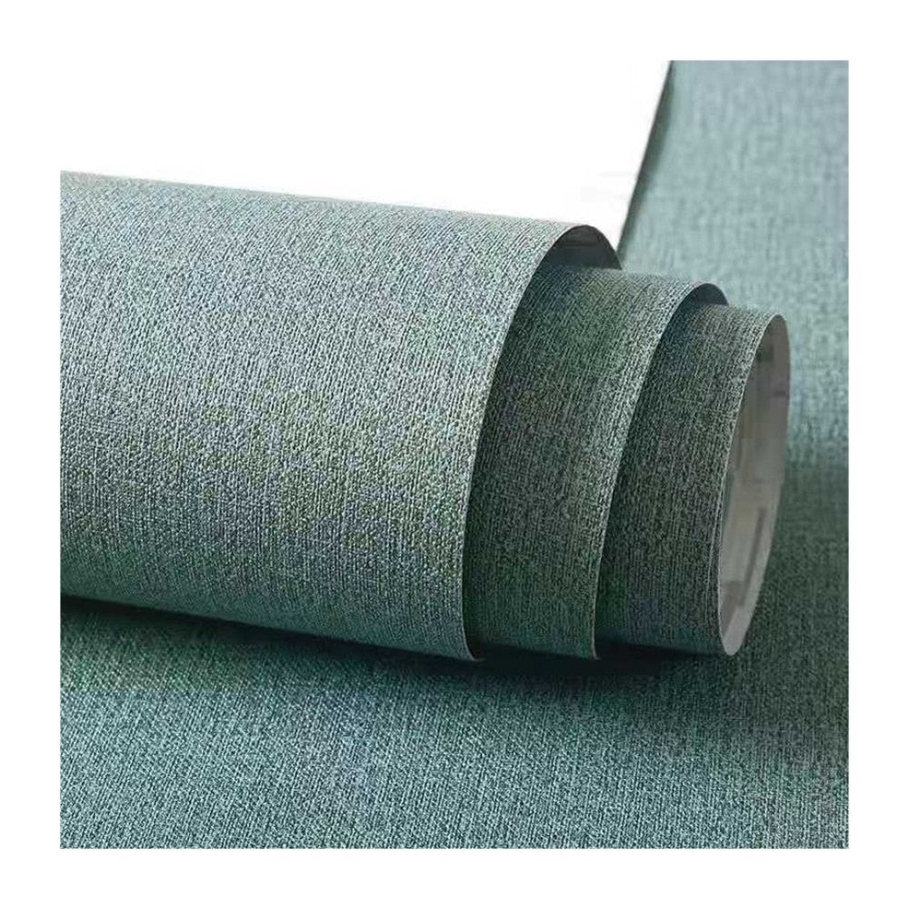 Cloth Wallpaper Self Adhesive  PVC Plain Living Room Linen  Renovation Sticker TV Background Vinyl Contact Paper Home Decor