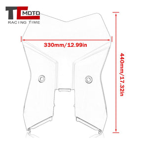 Motorcycle Windscreen for KTM 390 Adventure ADV 2020-2021 Windshield Wind Screen Shield Airflow Deflectors