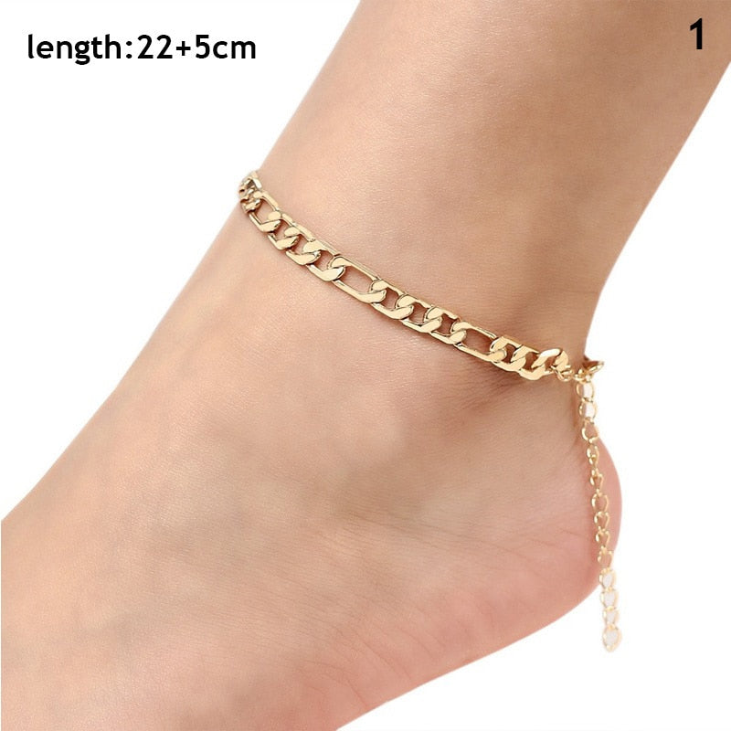 Bohemia Style Starfish Women Anklet Foot Chain Jewelry Ankle Bracelet Femme Cheville Pulseras Tobilleras Mujer