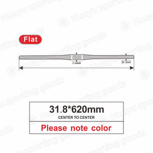 Race Face NEXT Mountain bike 3K full carbon fibre flat Horizontal carbon bicycle handlebar MTB bike parts 31.8*580-760mm black