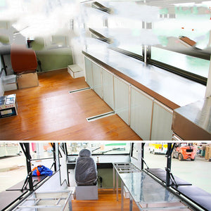 2022 Multifunction 5.6m length electric bus food truck mobile food cart for sale