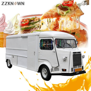 Fast Food Trailer All Purpose Street Restaurant Citroen Style Mobile Food Truck For Sale With Kitchen