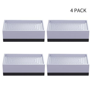 4pcs Furniture Bed Foot Pads Table Table Heightening Rubber Cushion Sofa Bed Legs Floor Protection  Anti-slip Mute Mats