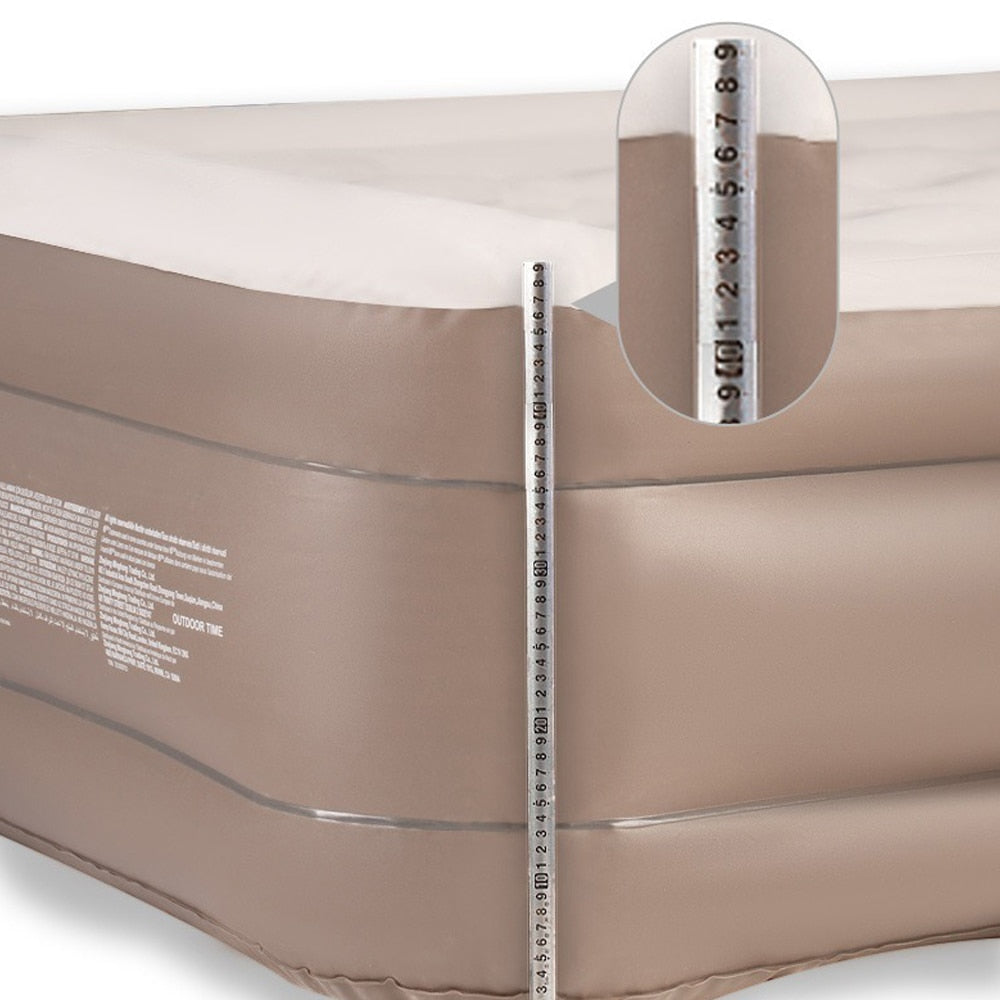 TANXIANZHE Inflatable Bed Lazy Air Cushion Bed Outdoor Camping Tent Mattress Heighten Double Air Cushion Moisture-proof Cushion