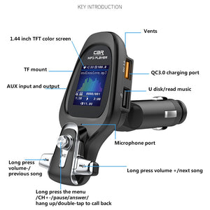 Bluetooth адаптер блютуз Bluetooth Receiver Car  Accessories Car Intelligent System Electronics Car Accessories Music Adapter