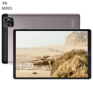 Global 5G Tablet PC P8 IPS 6GB 128GB 8 Inch Tablette 8800mAh New Pad Google Play GPS WPS Office 12 Core Dual SIM Send Keyboard