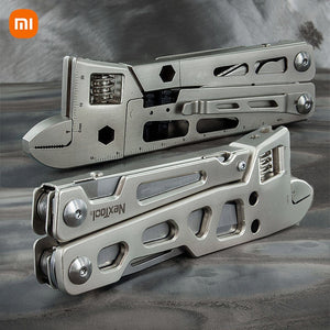 XIAOMI NexTool 9 In 1 Multi-Function Folding Tool Multi-Purpose Pliers Wood Saw Slotted Screwdriver Wrench Kitchen Cutter