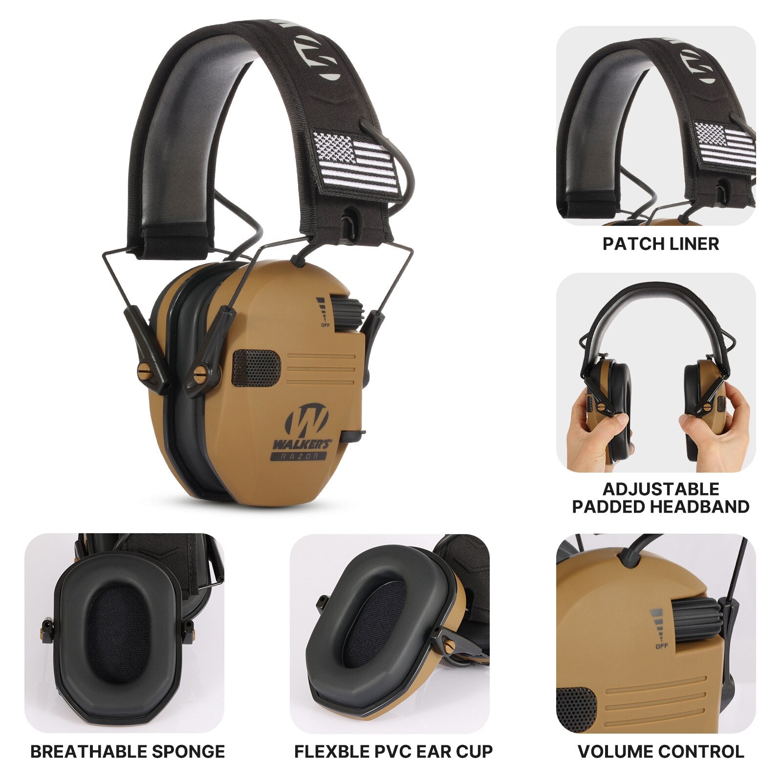Earmor M20 MOD3 Earplugs Electronic Hearing protection Shooting Earmuff Ear protect Noise Reduction active hunting headphone