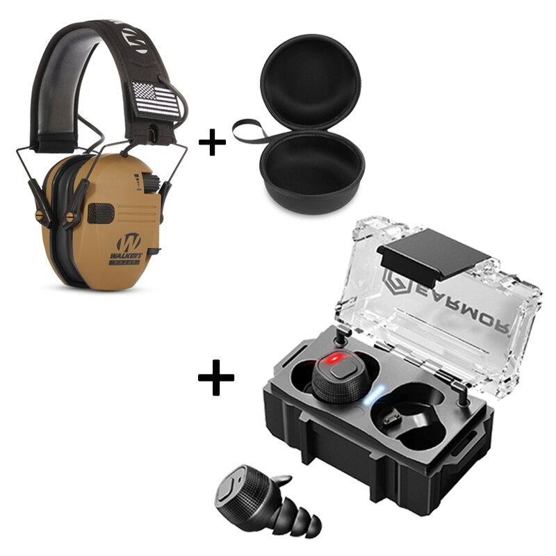 Earmor M20 MOD3 Earplugs Electronic Hearing protection Shooting Earmuff Ear protect Noise Reduction active hunting headphone