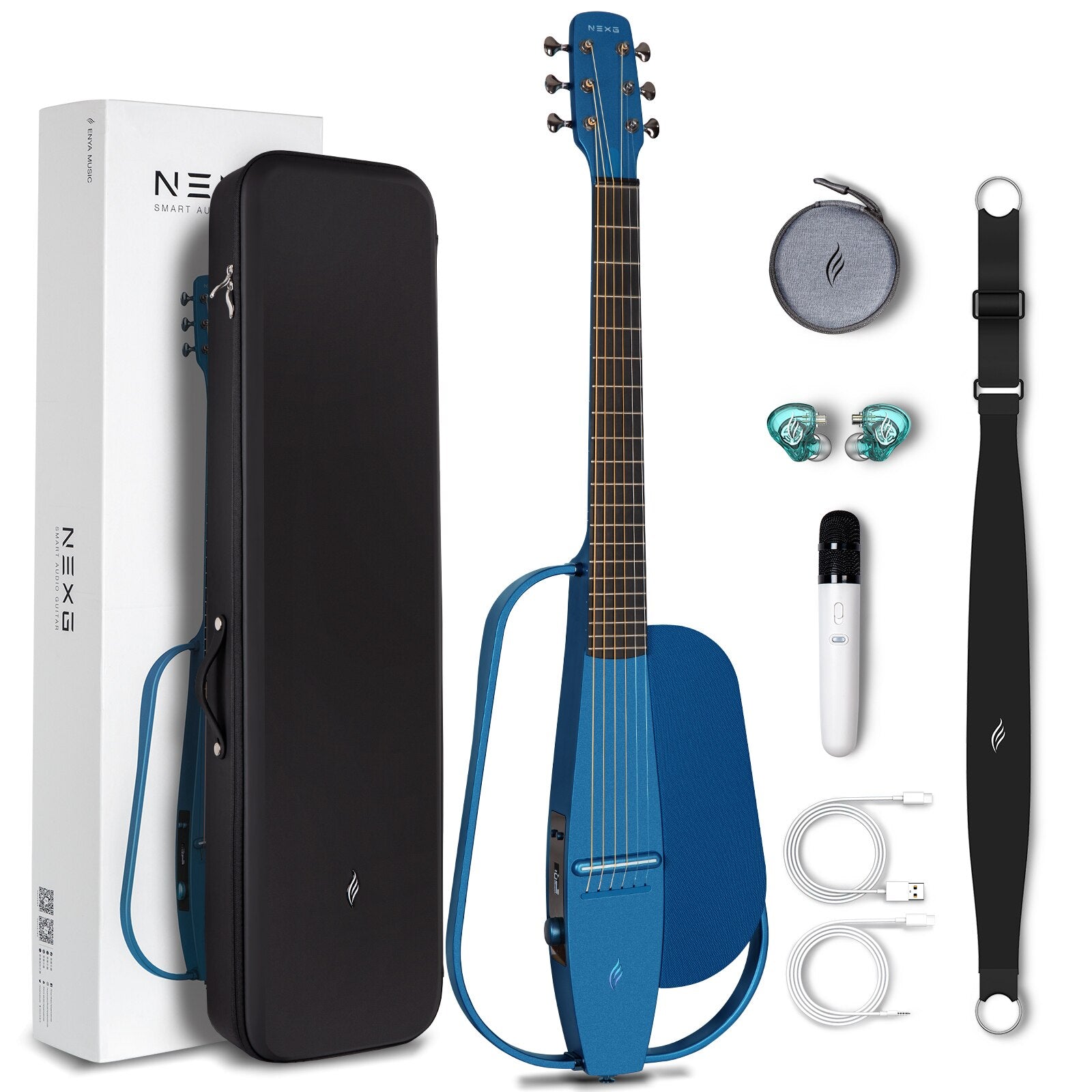 Enya 38 inch silent guitar NEXG intelligent sound carbon fiber acoustic guitar