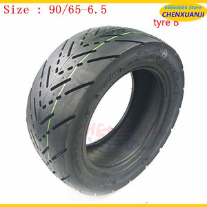 CST 90/65-6.5 11 Inch Pneumatic Tyre Tubeless Tire with Inner Tube for Dualtron Ultra Speedual Plus Zero 11x Electric Scooters