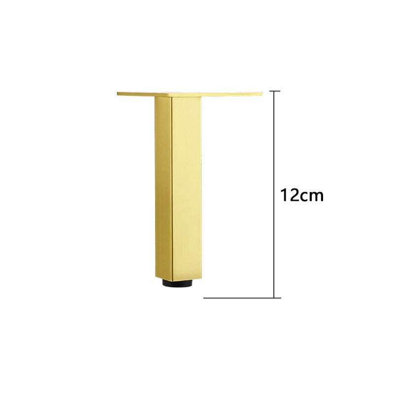 4pcs Adjustable Legs for Furniture Metal Black Gold Coffee Table Leg Sofa Bed Chair TV Bathroom Cabinet Replacement Foot Fitting