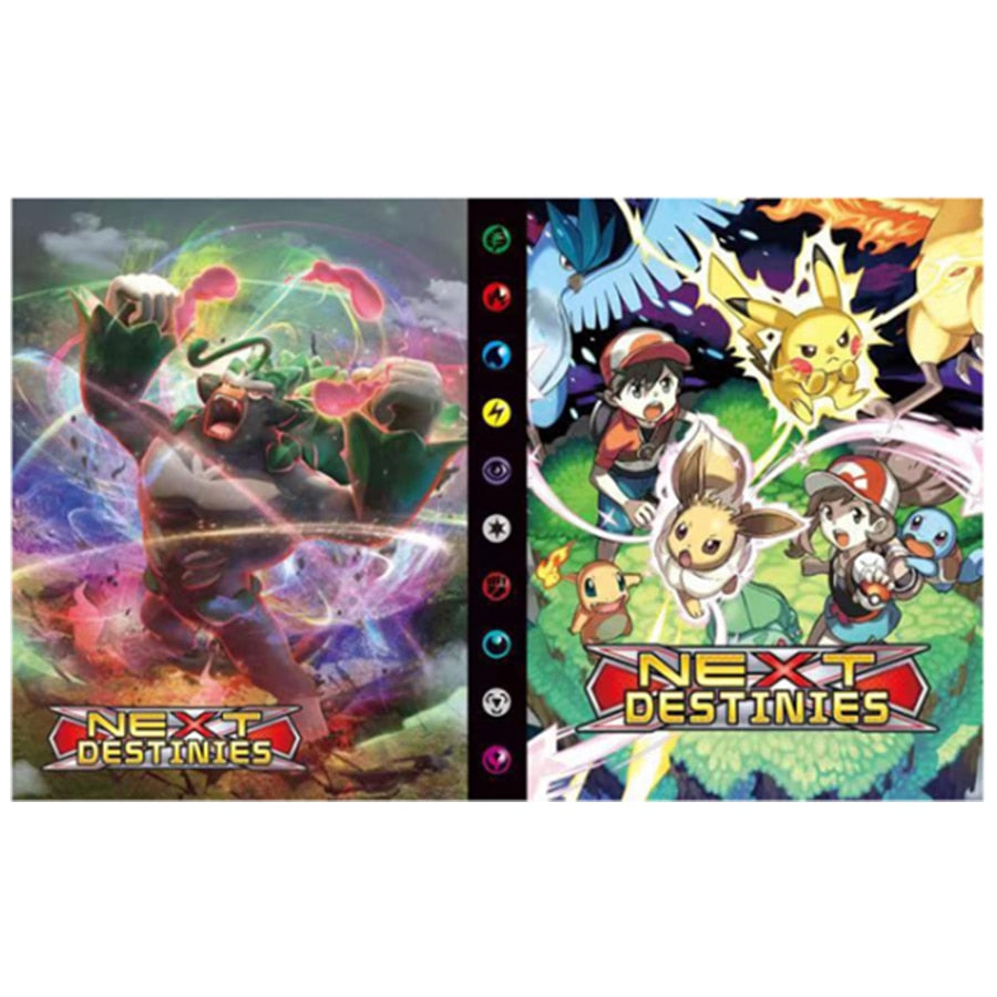Anime 240Pcs Pokemon Cards Kawaii Album Books Game Collection Cards Holder Hobby VMAX File Loaded List Kids Toys Gift Christmas