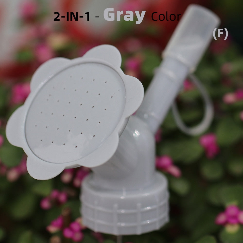 Bottle Cap Sprinker 2-IN-1 Home Garden Mini Watering Can Double Head Water Spout Bonsai Nozzle for Indoor Outdoor Seedling Plant
