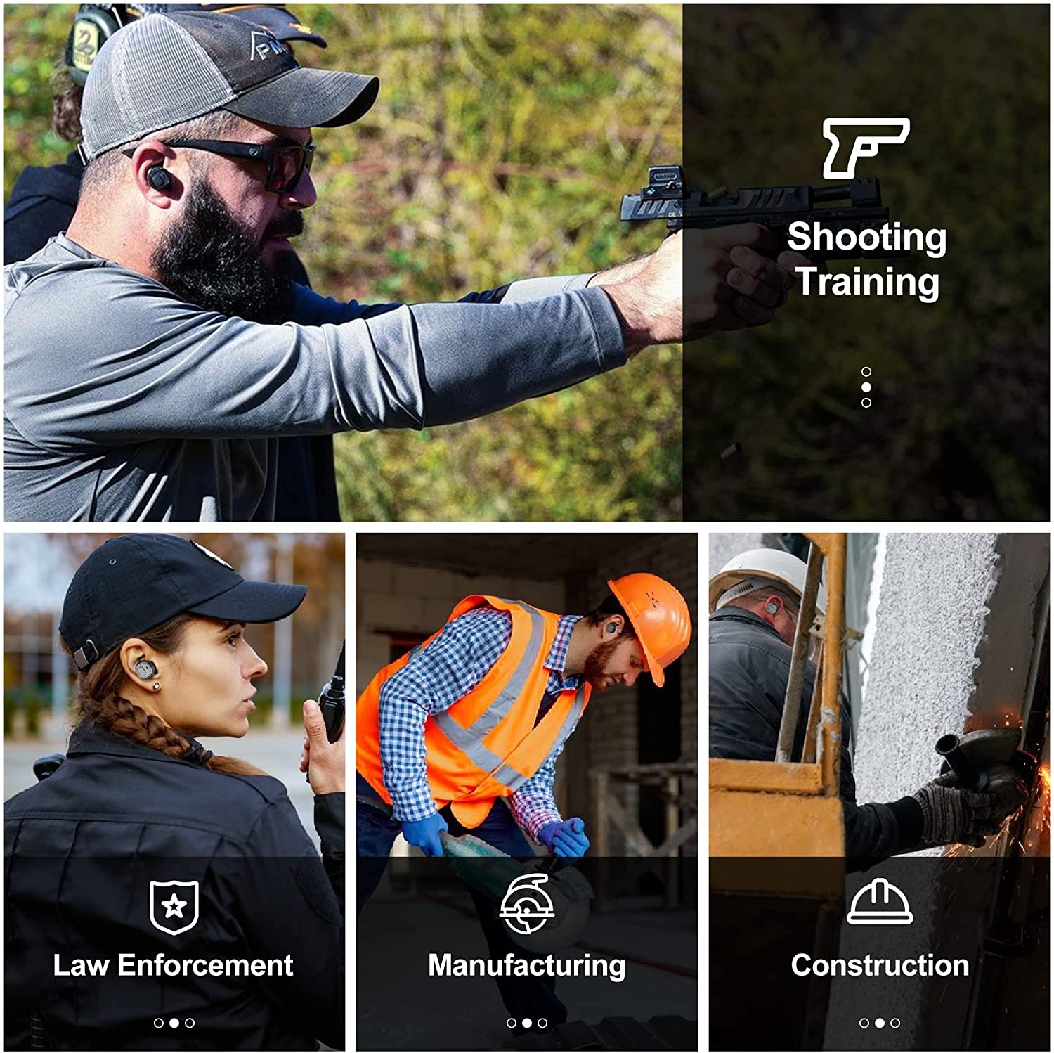 Earmor M20 MOD3 Earplugs Electronic Hearing protection Shooting Earmuff Ear protect Noise Reduction active hunting headphone
