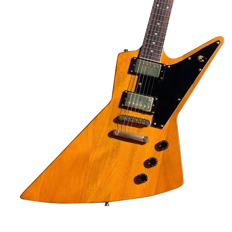 This is a Retro Color Electric Guitar, High-quality wood, excellent timbre, free delivery.