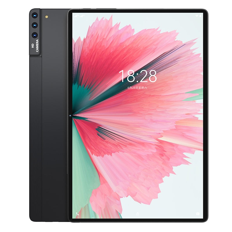 Google Play Tablette P50 Gaming Tablet Laptop 10 Inch Send Keyboard 8GB 128GB Pad Android 10 WPS 5G Deca Core Dual Sim GPS PC