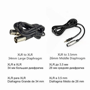 Professional Condenser Microphone Studio For PC Laptop Computer Mic Karaoke Singing Streaming USB Wired Mikrofon Mike Microphn