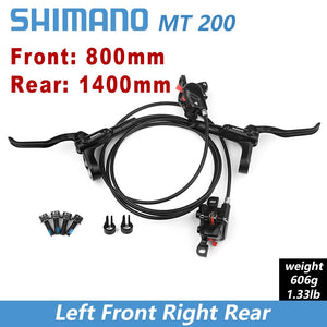 Shimano BR BL MT200 Bicycle Hydraulic Brake 800/1350/1450mm MTB Hydraulic Disc Brake Mountain Bike Upgrade MT315 Bike Parts