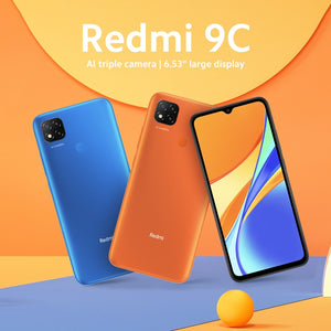 Global Version Xiaomi Redmi 9C 32GB 64GB Smartphone 6.53 Inch 13MP Triple Camera 5000mAh MTK Helio G35 Octa Core 4G Mobile Phone