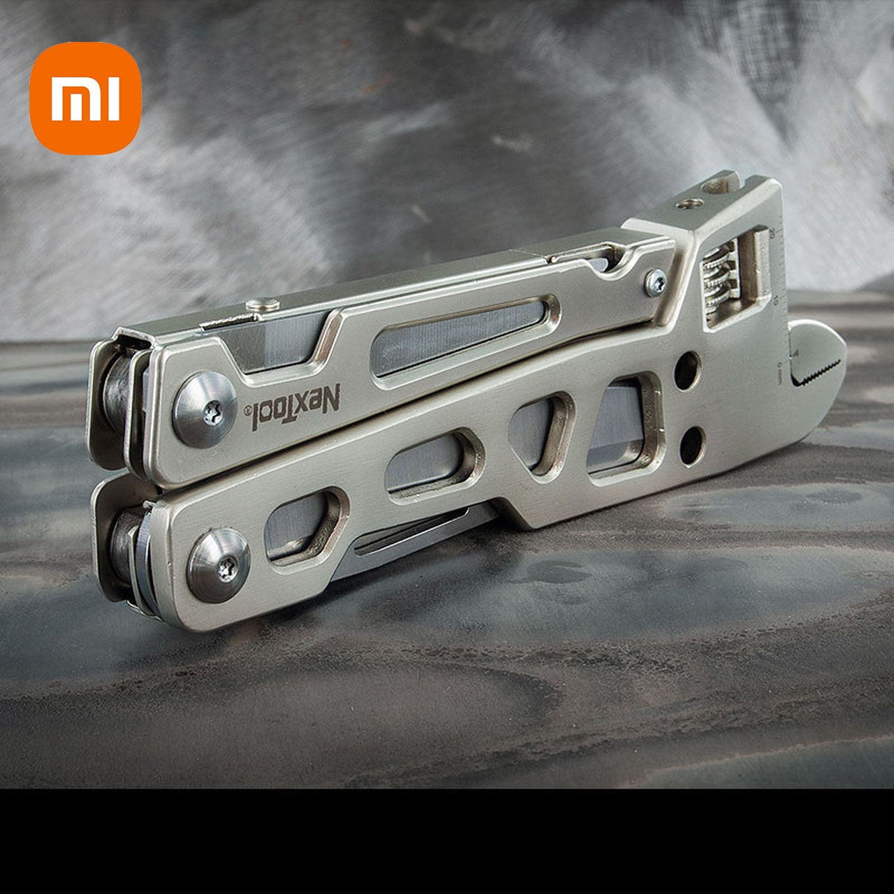 XIAOMI NexTool 9 In 1 Multi-Function Folding Tool Multi-Purpose Pliers Wood Saw Slotted Screwdriver Wrench Kitchen Cutter