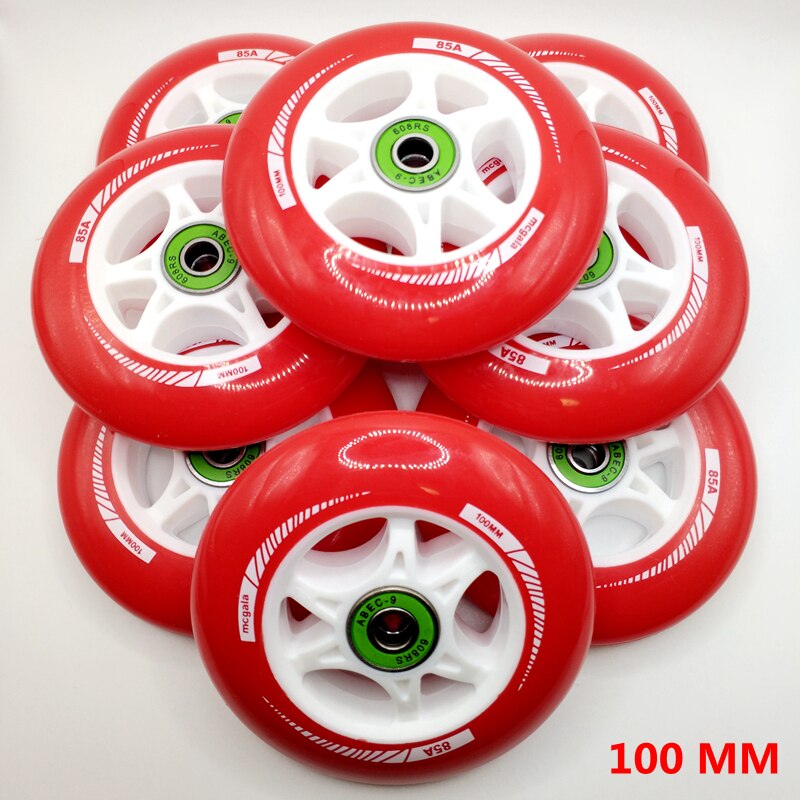Free shipping speed skates wheels 90mm 100mm/110mm 85A 84 A PU wheel