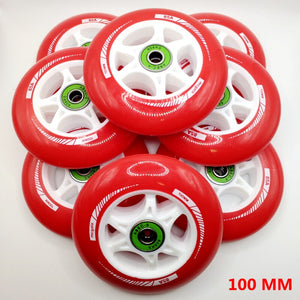 Free shipping speed skates wheels 90mm 100mm/110mm 85A 84 A PU wheel