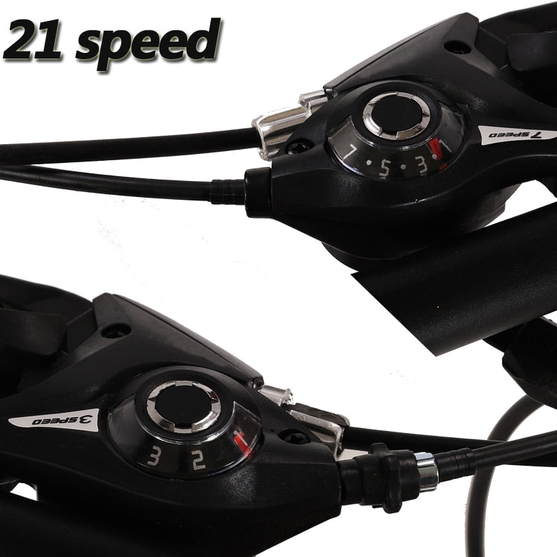 foldable bicycle mountain bike wheel size 26 inches Road bike 21 speeds Suspension Bicycle Double Disc Brake